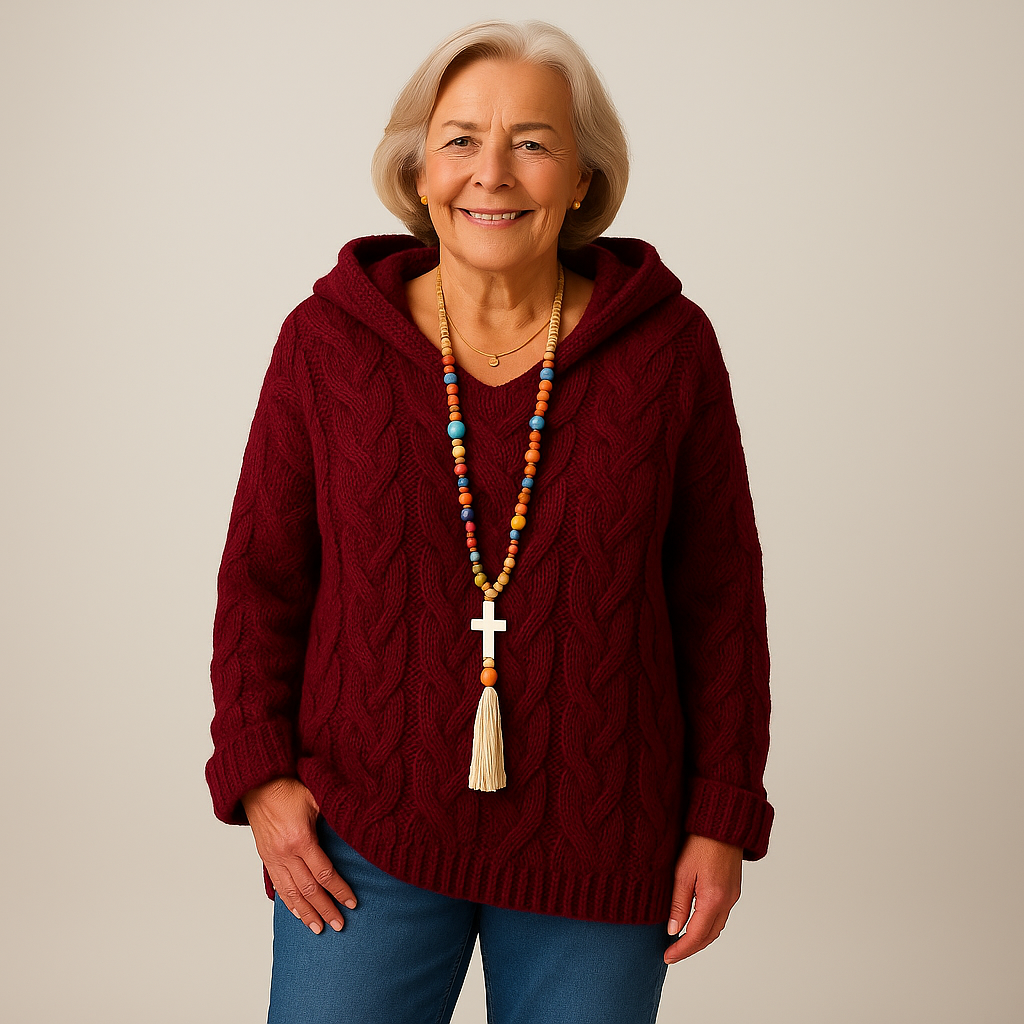 Lois & Tom's – Cozy and Stylish Knit Hoodie