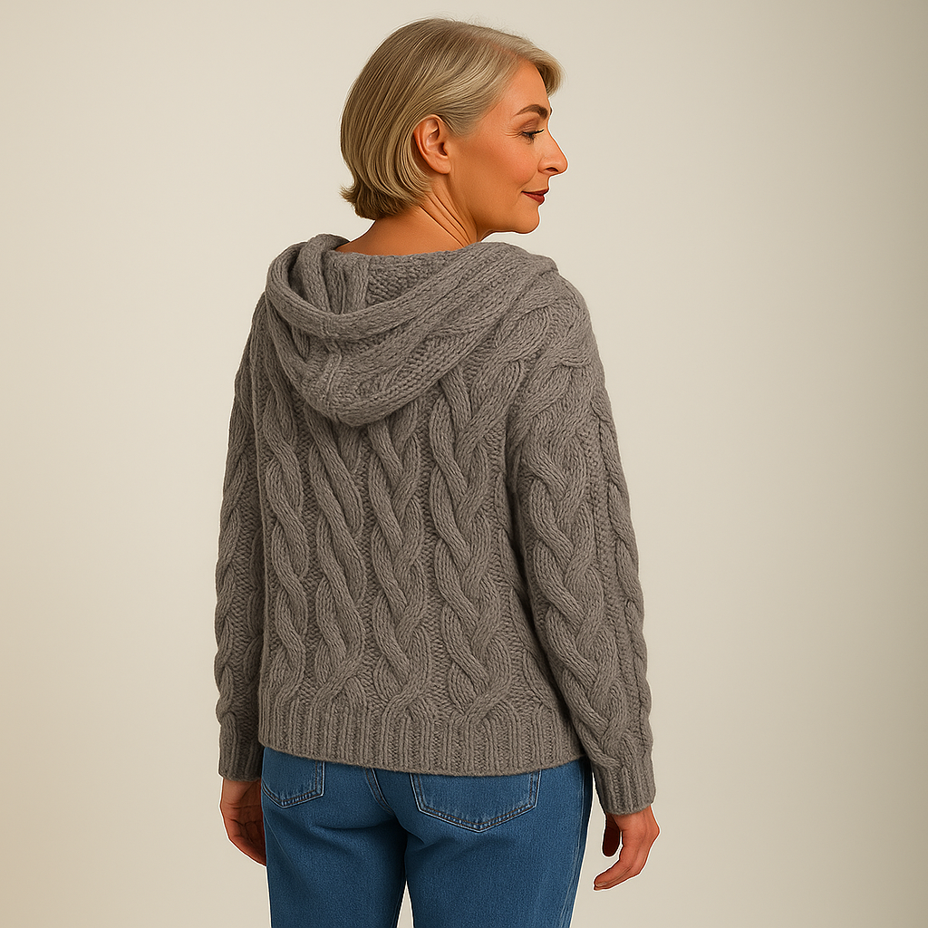 Lois & Tom's – Cozy and Stylish Knit Hoodie