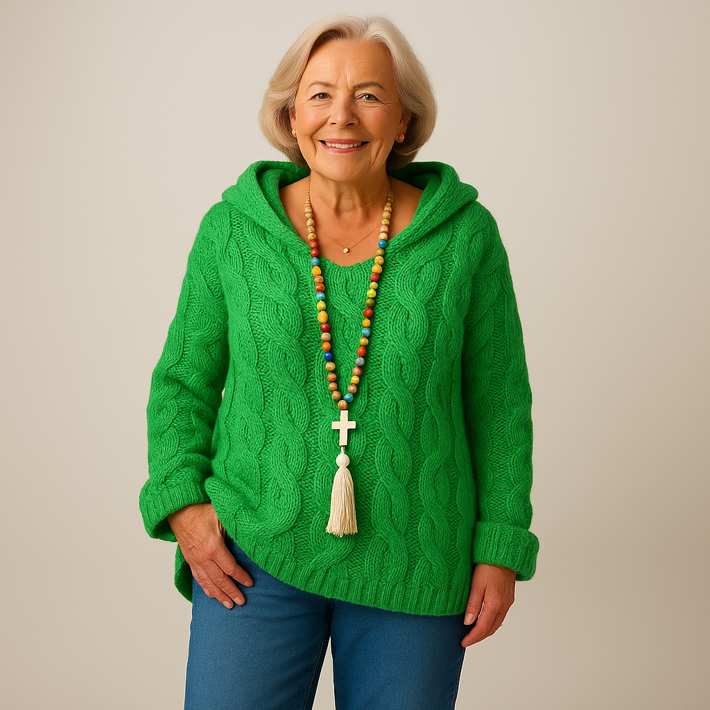 Lois & Tom's – Cozy and Stylish Knit Hoodie