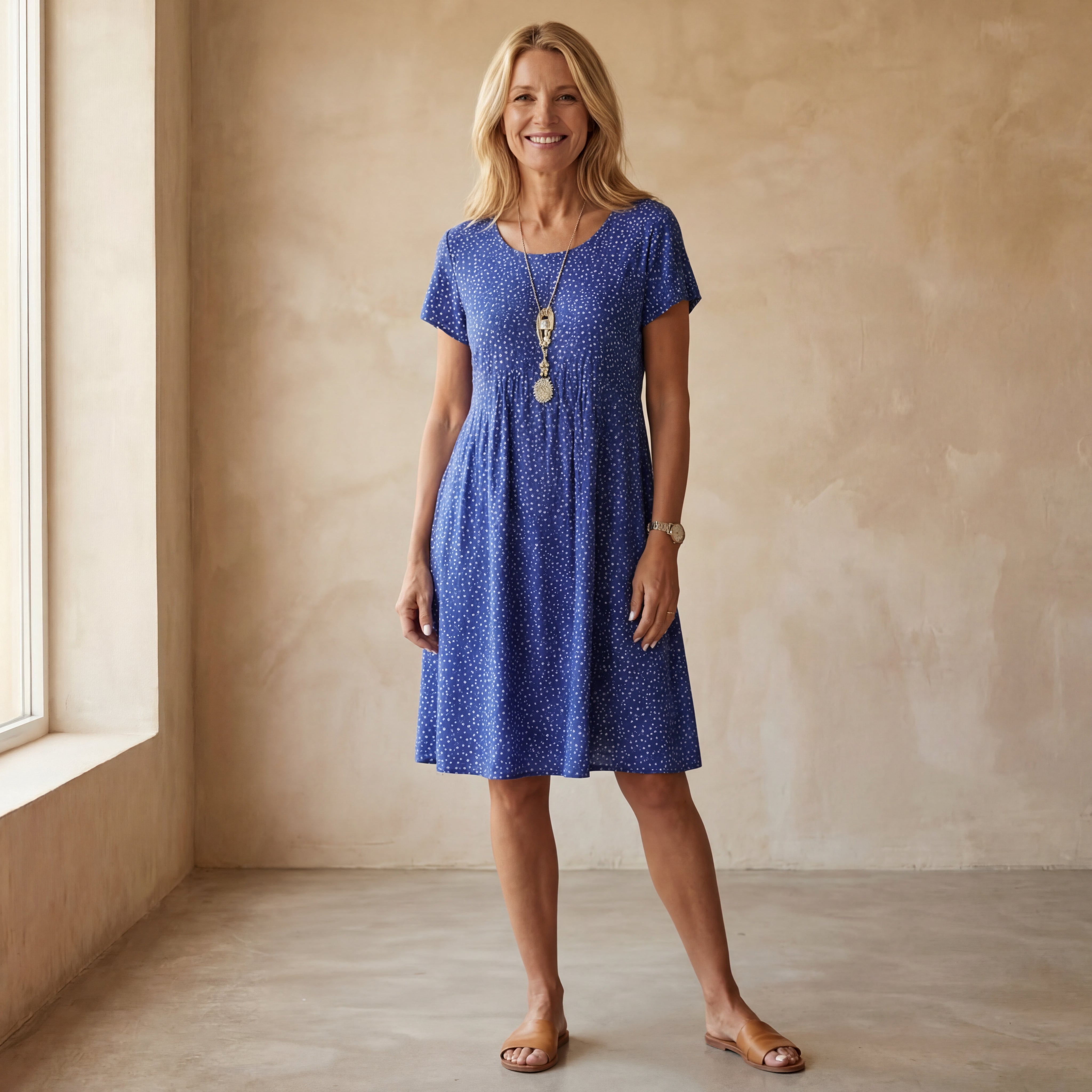 Serena - Kleurrijke Jurk