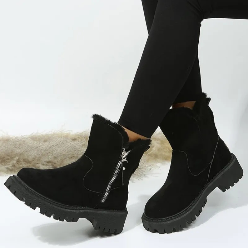 Christina - Faux Fur Winter Boots