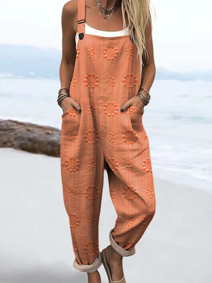 Lois & Tom's - Relaxed Pattern Jumpsuit