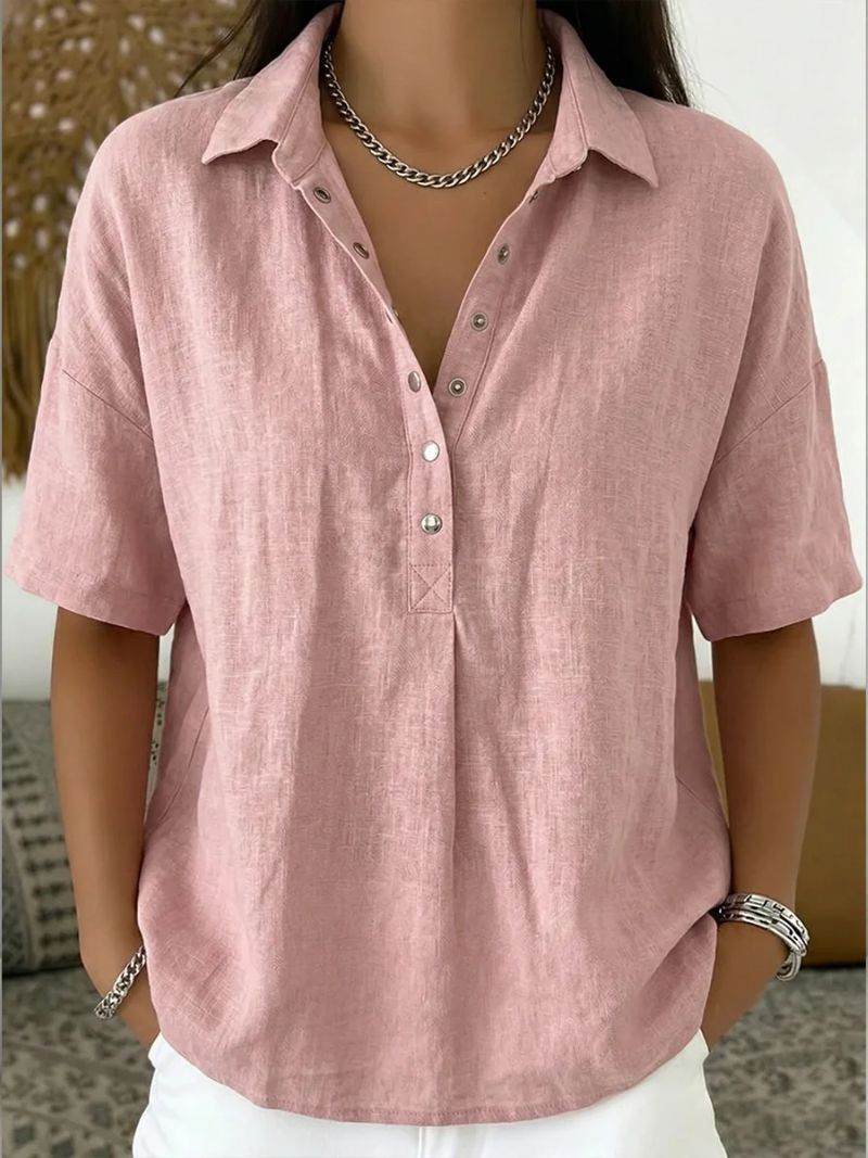 Ava – Button-Up Blouse