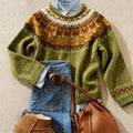 Dieke - Elegante Vintage Trui