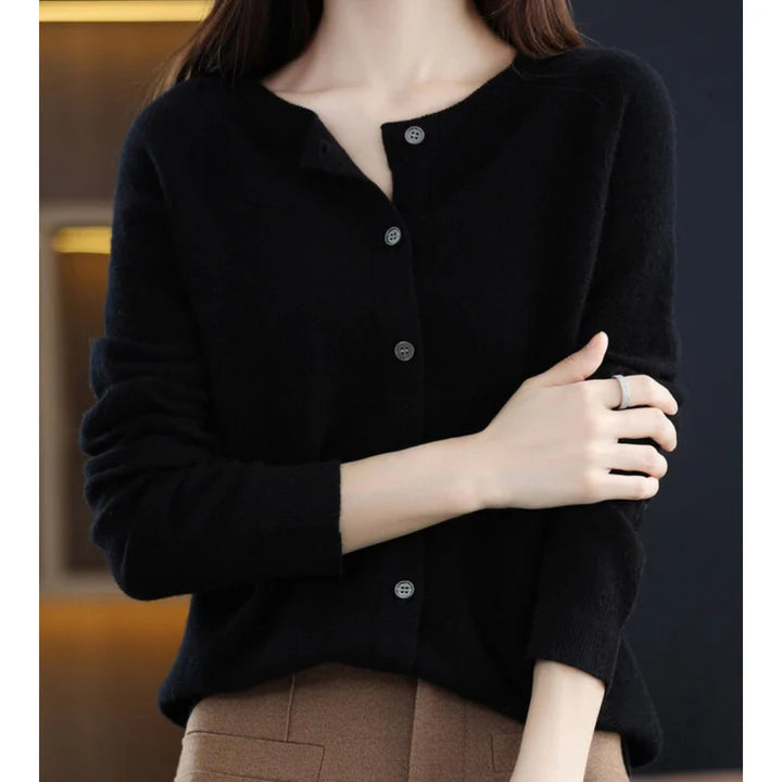 Lois & Tom's - Elegant Cashmere Cardigan