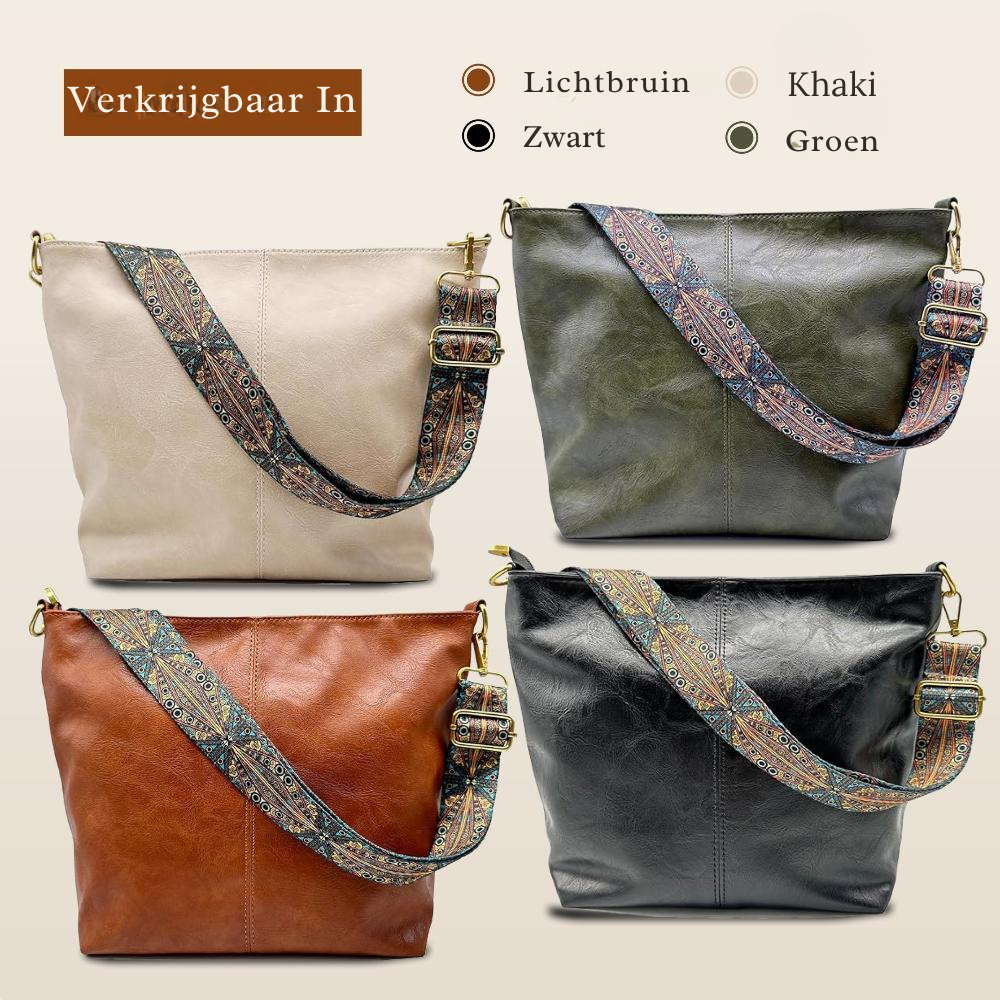Chelsey | Elegante Leren Schoudertas