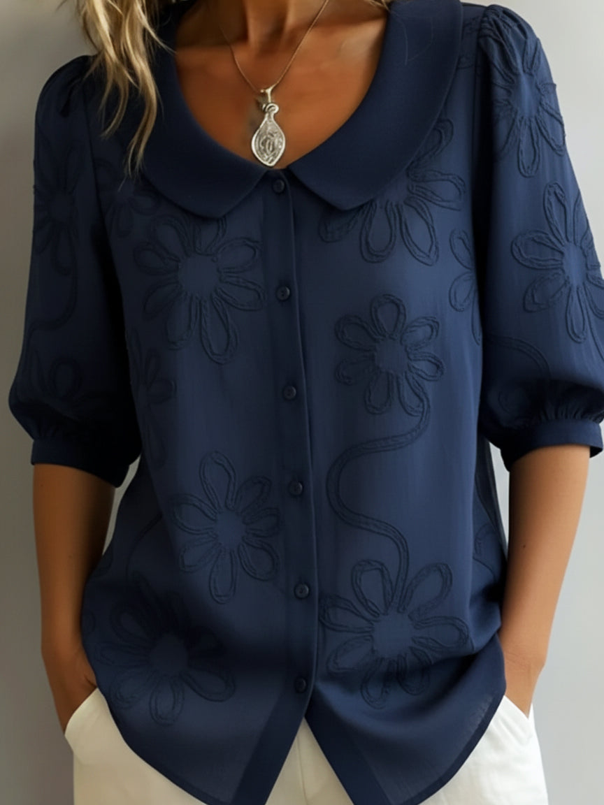Esmee - Lichte Blouse met Bloemenprint