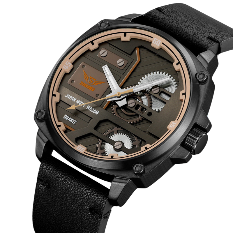 Herenhorloge van Leer Quartz™ – Olsen & Olsen