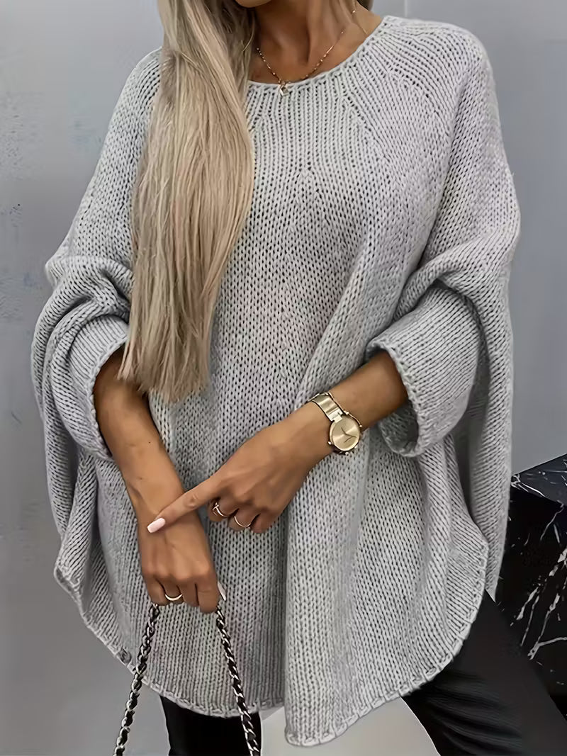 Sophia - Elegant Flowing Knit Pull-over