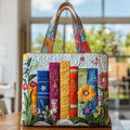 Gewatteerde Tas Bloemenbibliotheek