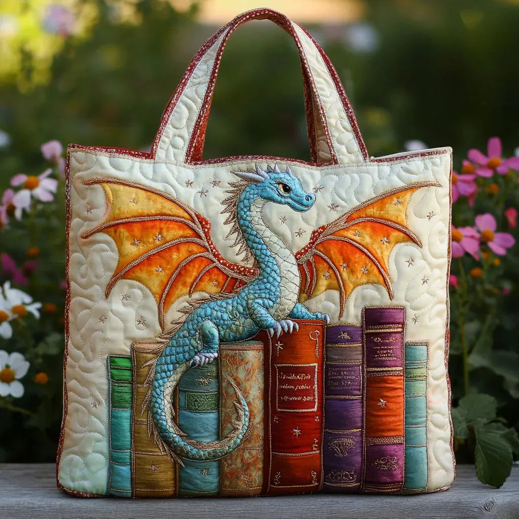 Gewatteerde Tas Smaragd Bewaker van Boeken