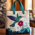 Gewatteerde Tas Witte Bloem