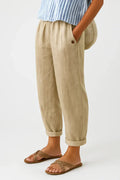 Amber - Tijdloze Linnen-Katoenen Pantalon