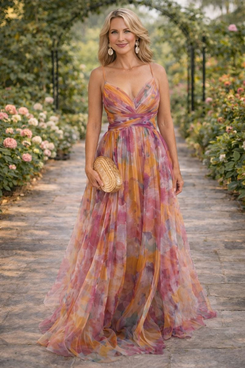 Giselle | Bloemenprint Maxijurk