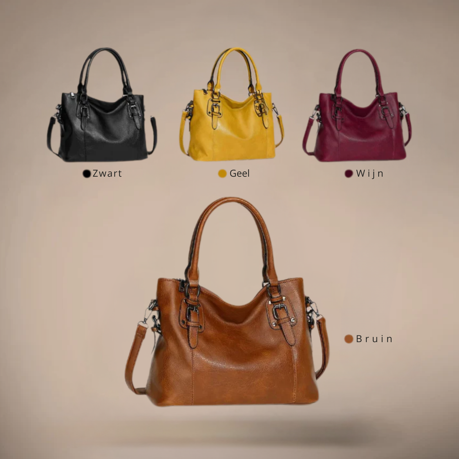 Sienna’s Graceful Allure | Elegante Schoudertas