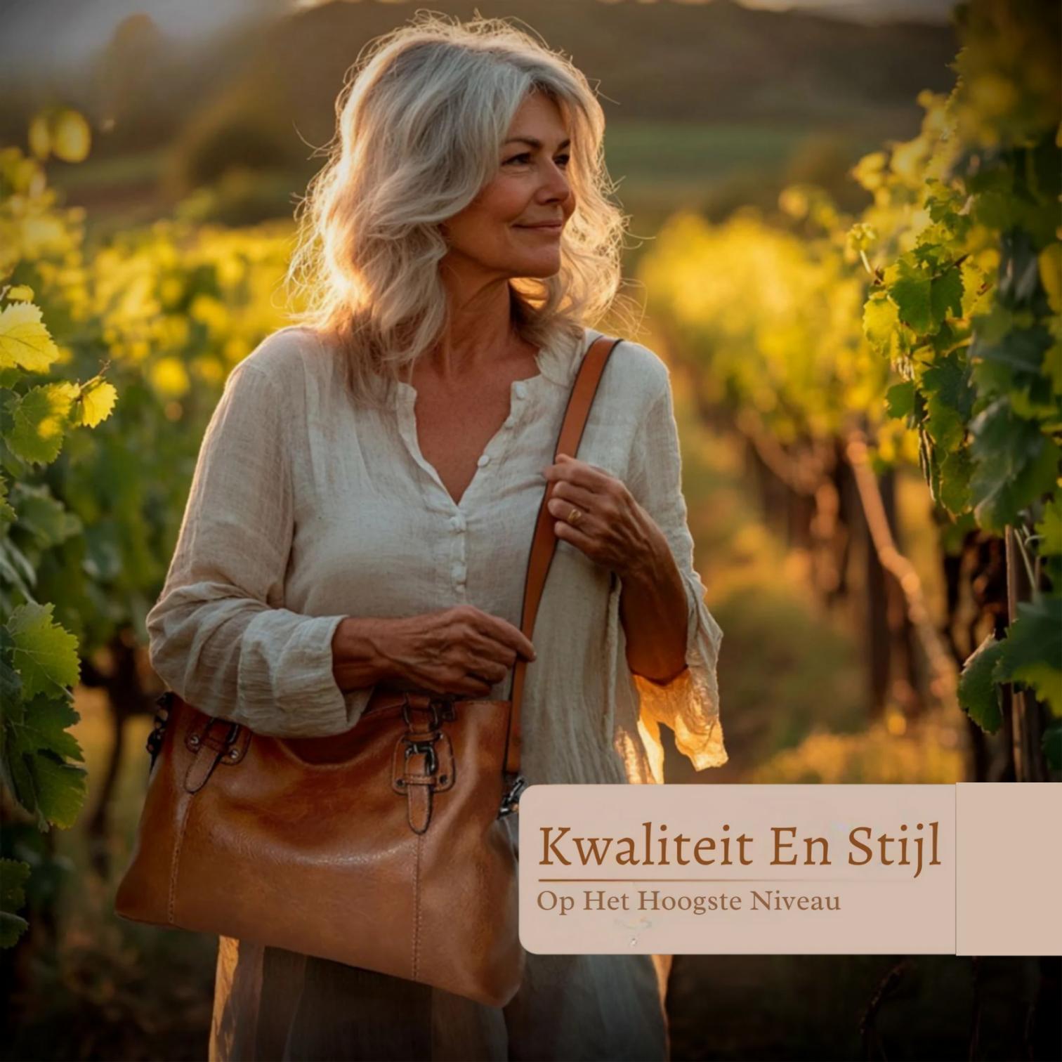 Sienna’s Graceful Allure | Elegante Schoudertas