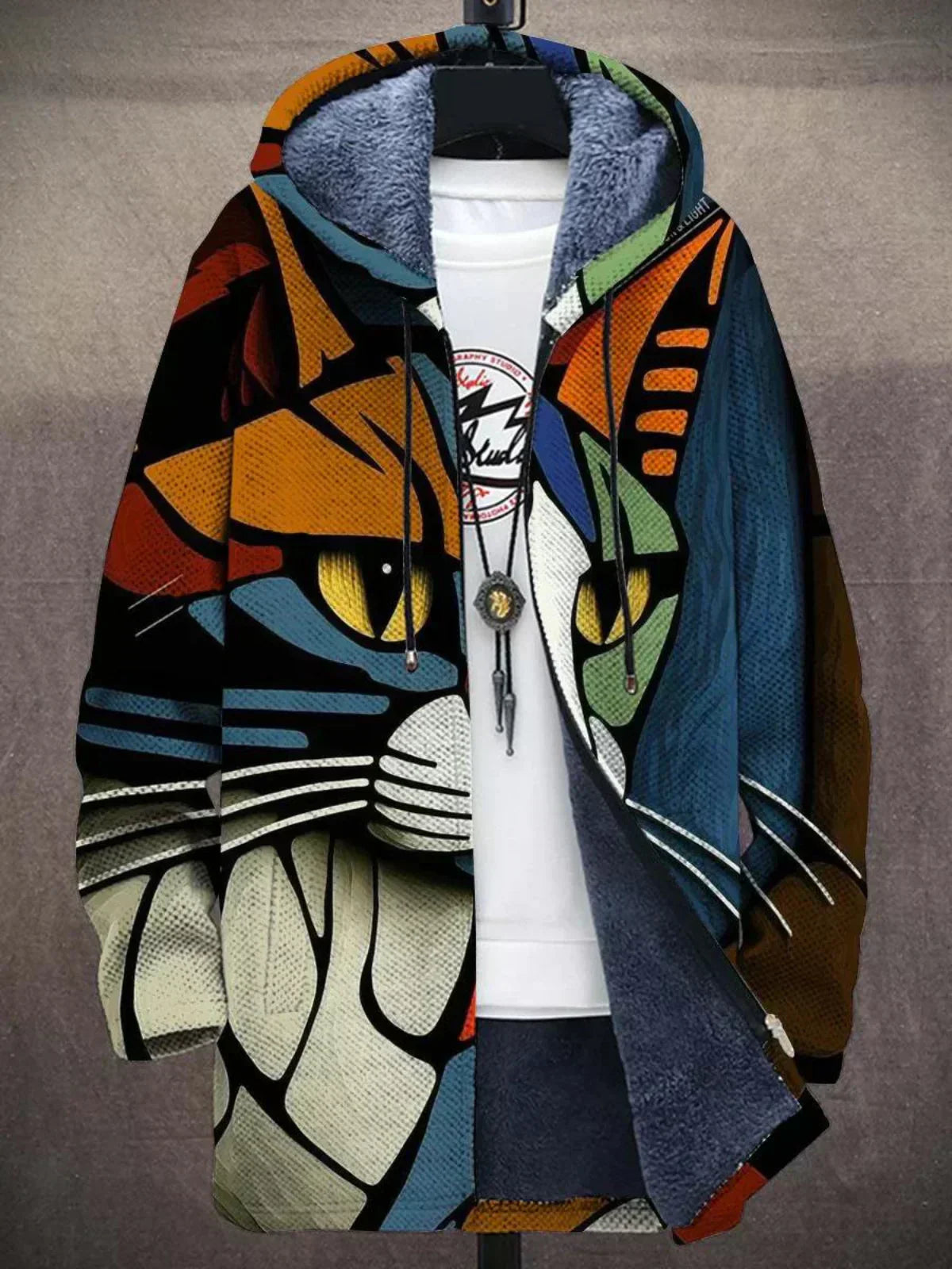 Elouera | Luxe cardigan geïnspireerd op kunst