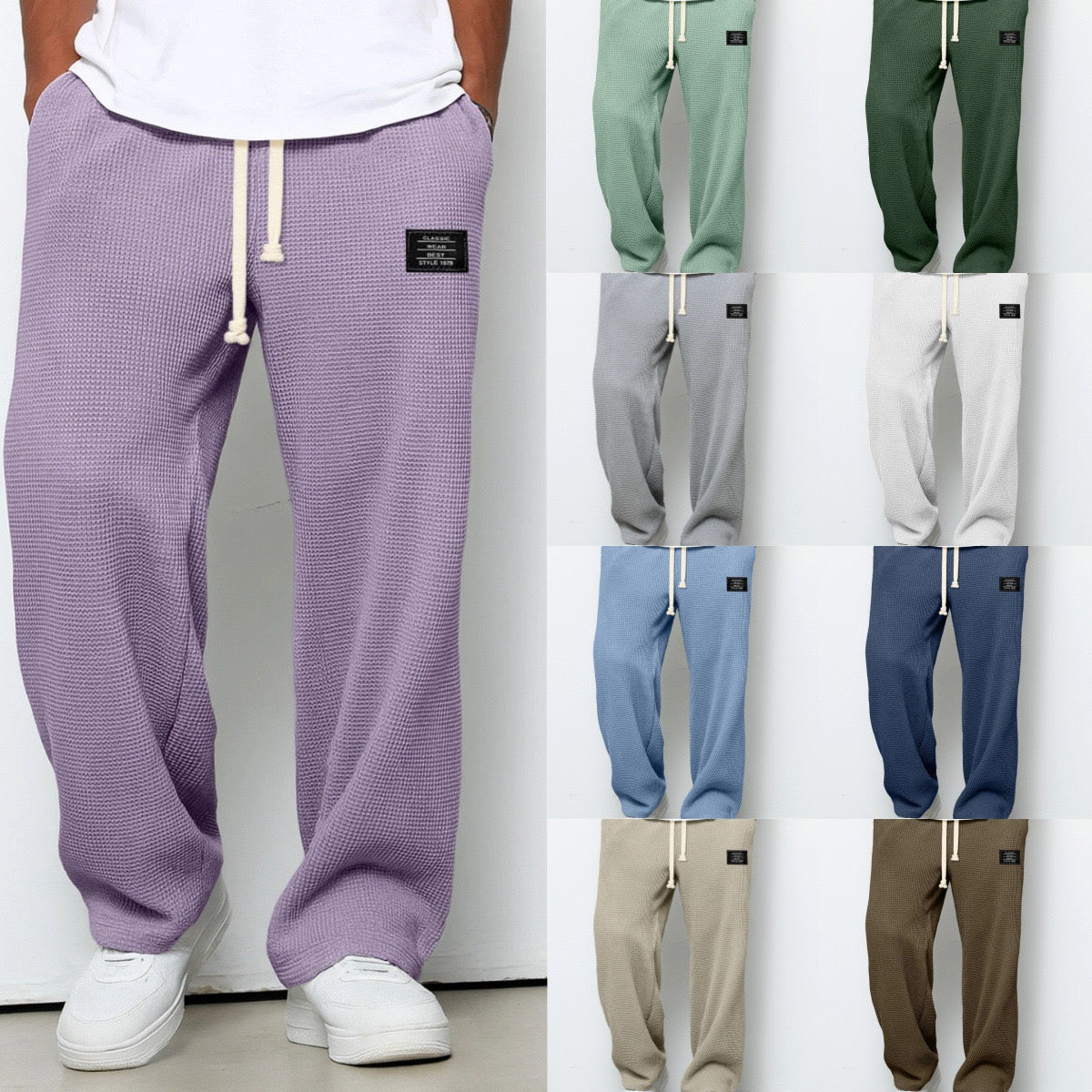 Brian | Comfort Fit Broek - Zacht, Ademend & Stijlvol (Bruin)