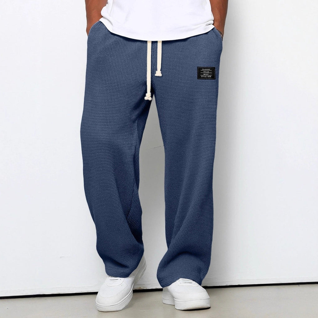 Brian | Comfort Fit Broek - Zacht, Ademend & Stijlvol (Donkerblauw)