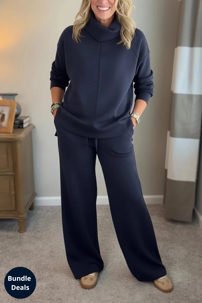 Julia – Soft Turtleneck Lounge & Lifestyle Set