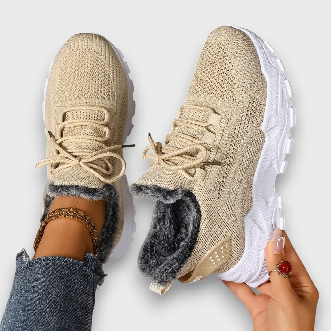 Brooke – Cozy Lace-Up Winter Sneakers
