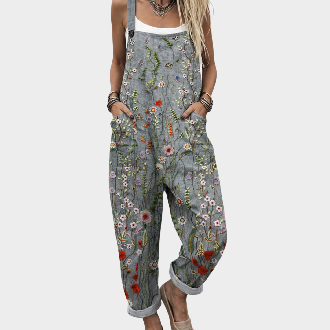 Lotte – Comfortabele Overall met Print