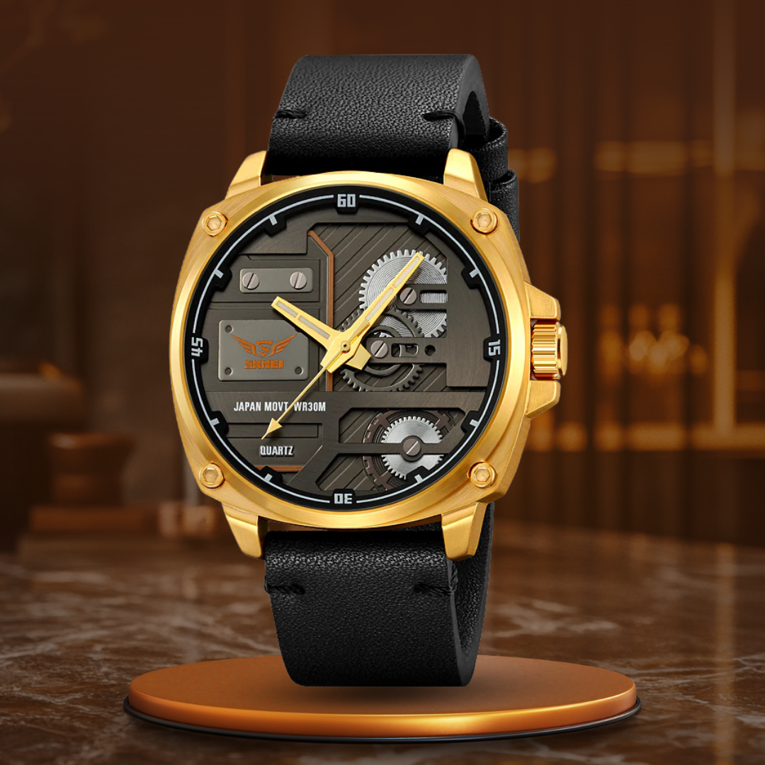 Herenhorloge van Leer Quartz™ – Olsen & Olsen