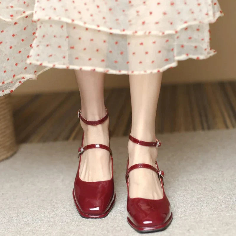 Klara - Elegante Pumps Met Enkelbandje