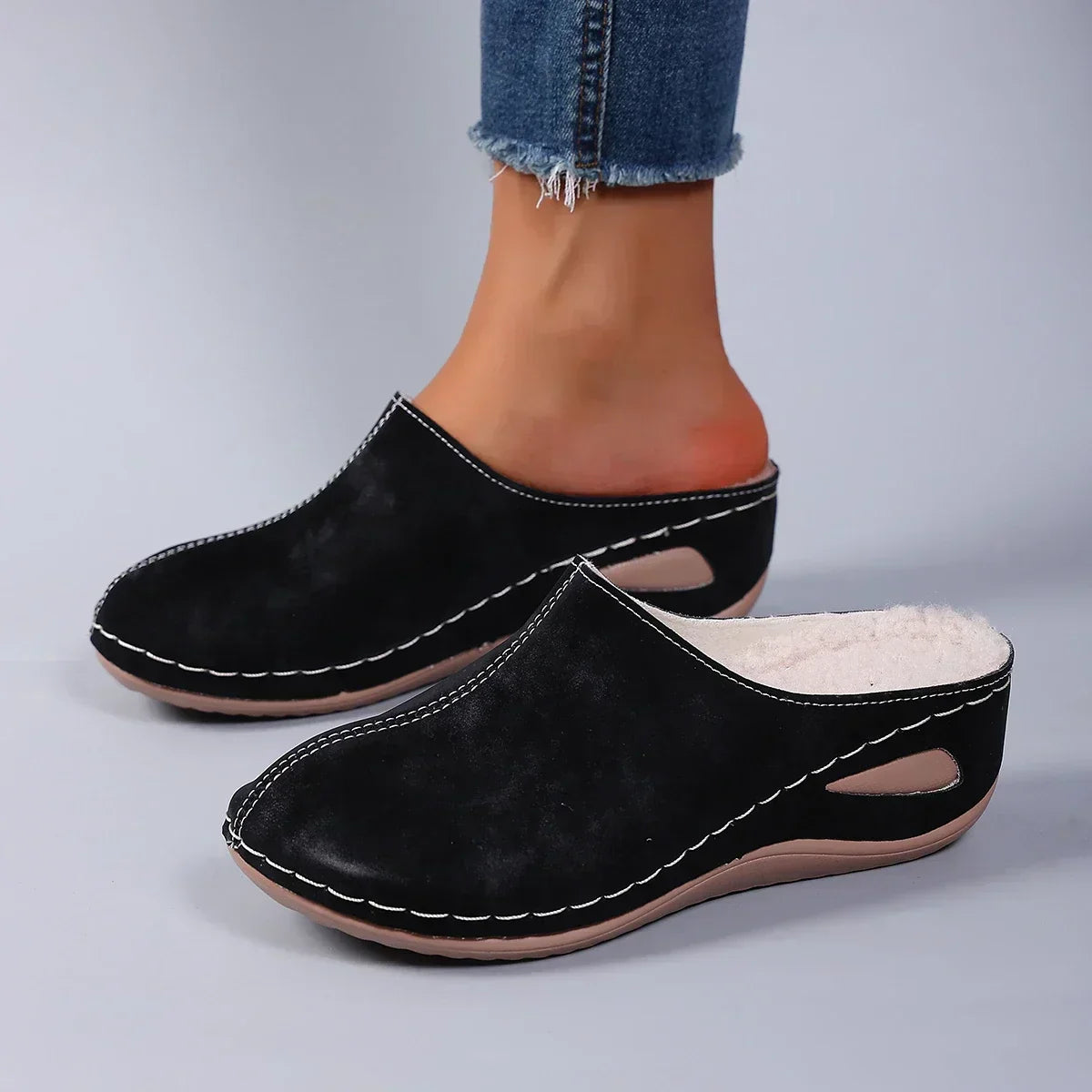 Orthopedische Pantoffels met Dagelijks Comfort en Tijdloze Huisstijl