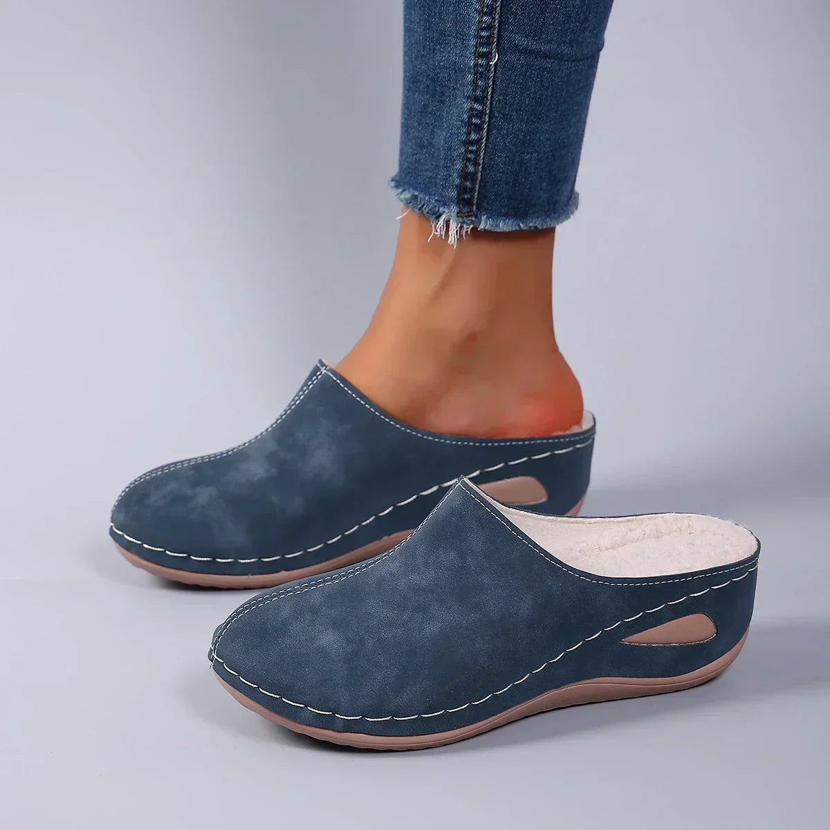 Orthopedische Pantoffels met Dagelijks Comfort en Tijdloze Huisstijl