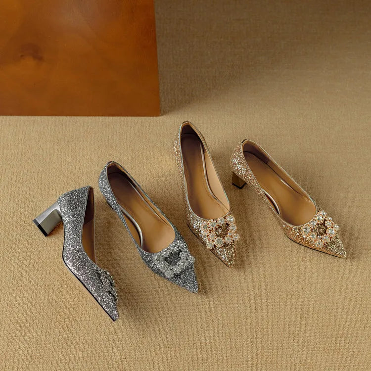 Gloria - Glitter Pumps