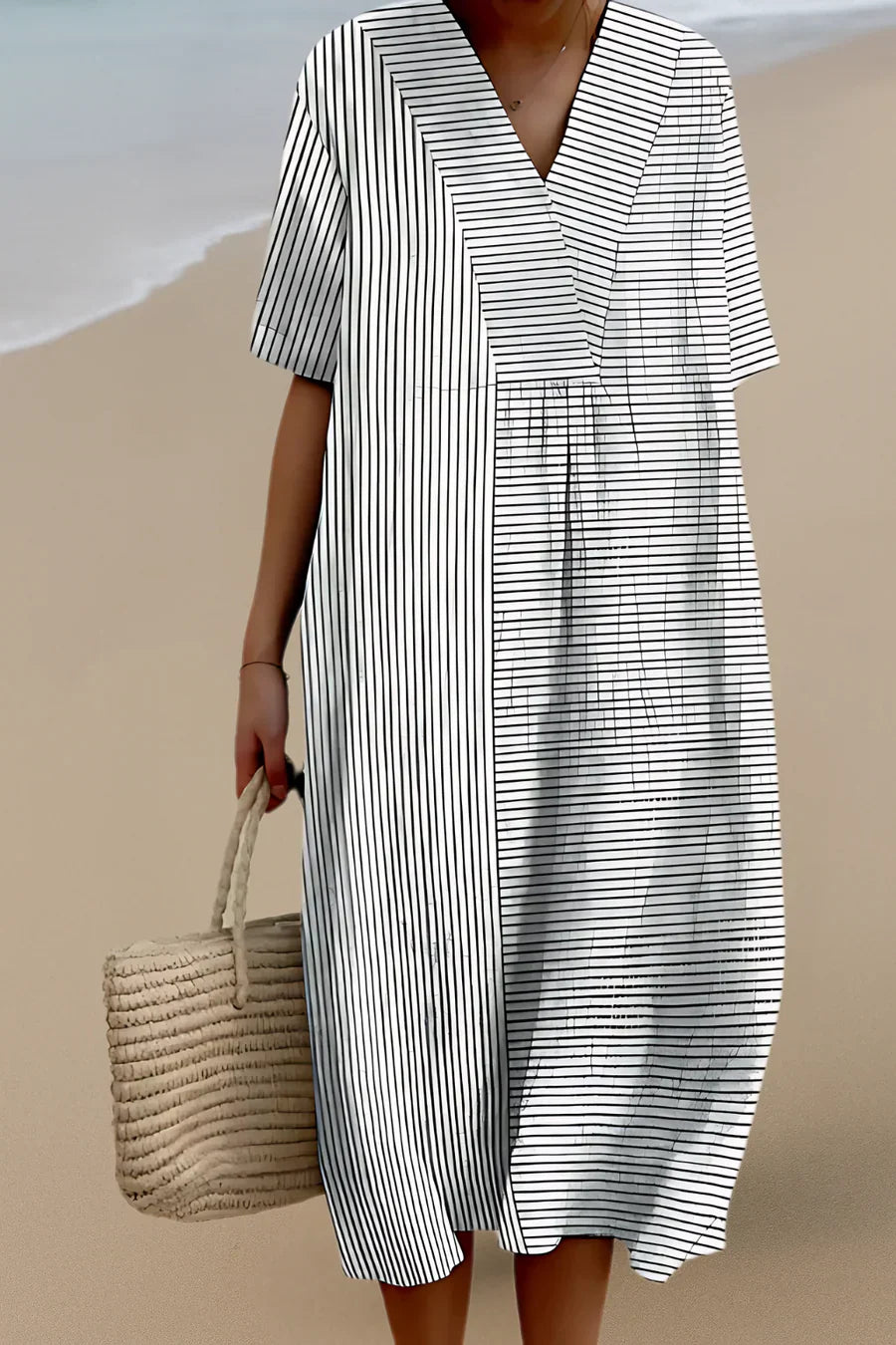 ELARA™ | KUNST-INSPIRERENDE JURK