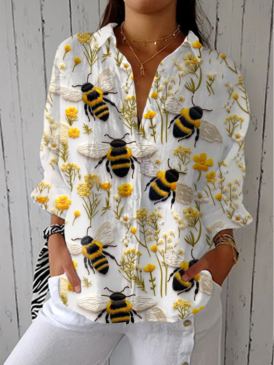 Lois & Tom's - Golden Bee Blouse