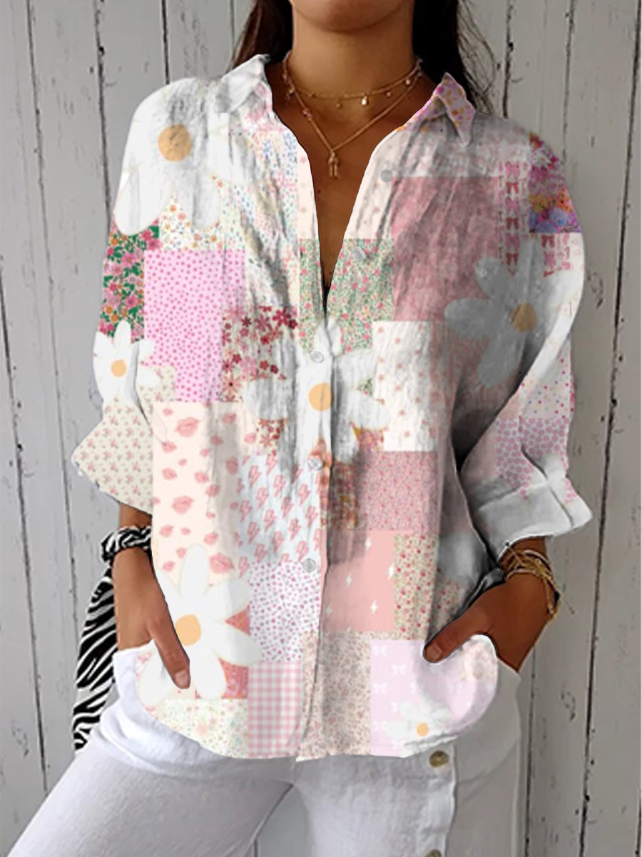 Lois & Tom's - Patchwork Daisy Blouse