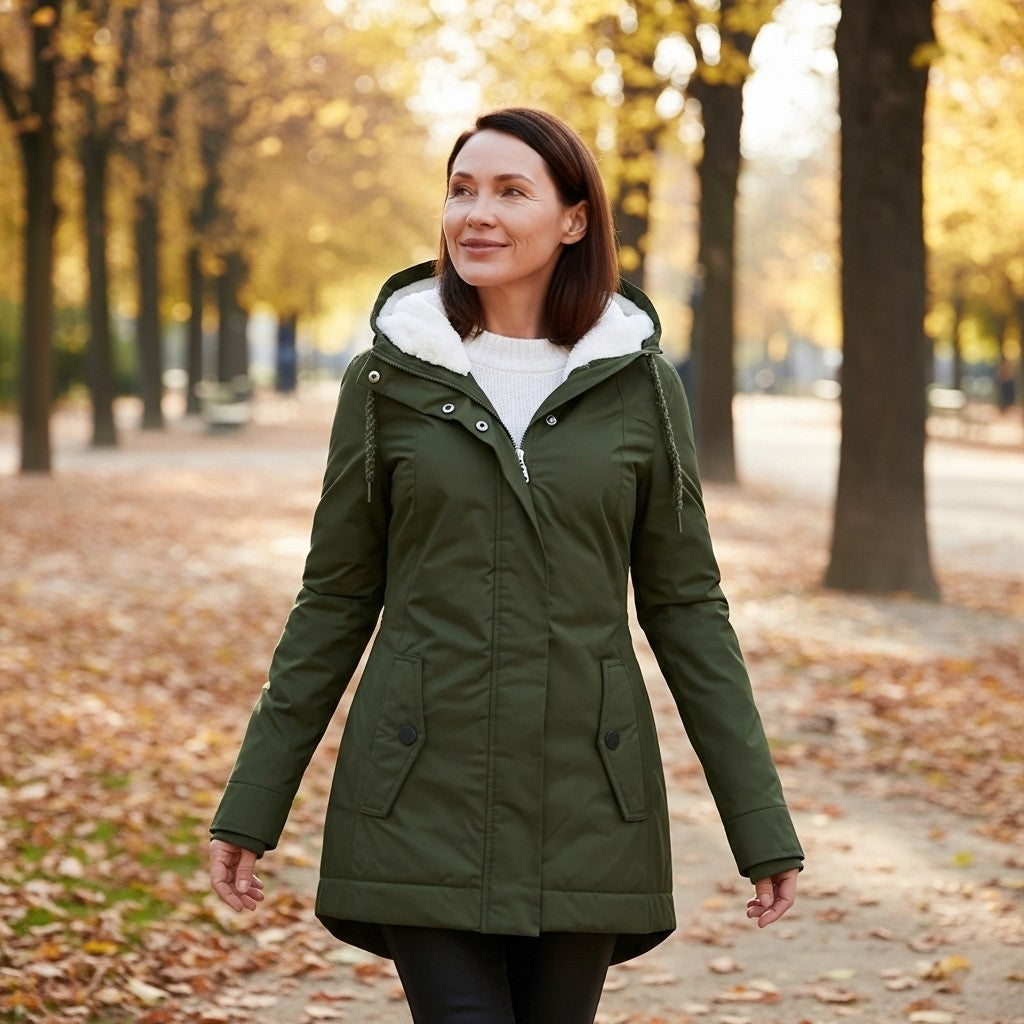 Bess - Fleece-Lined Winter Coat