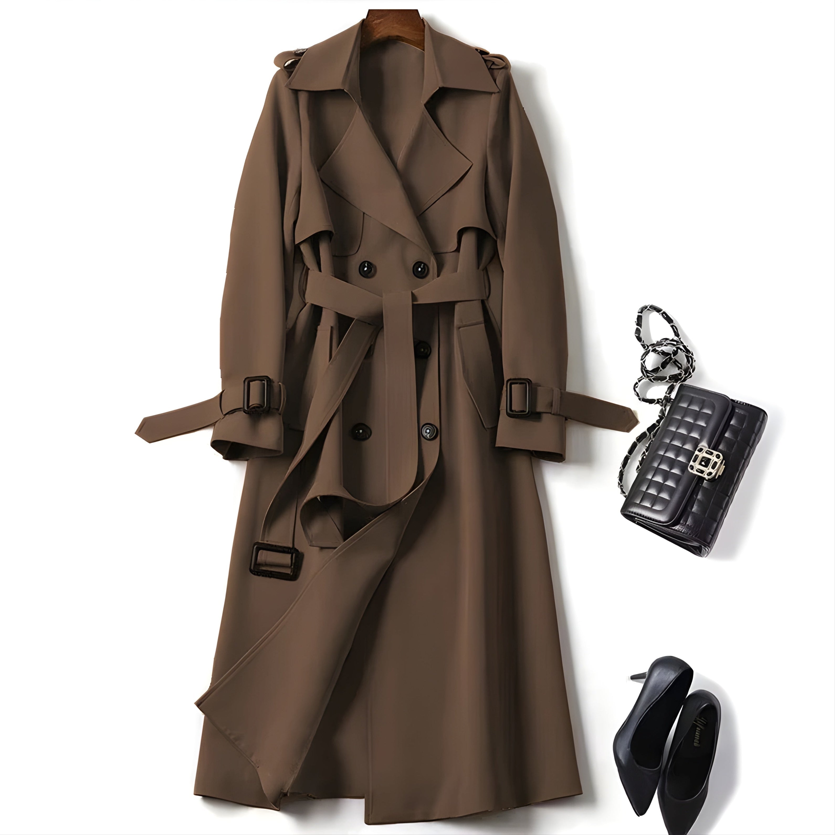 Elena | Elegante en modieuze trenchcoat