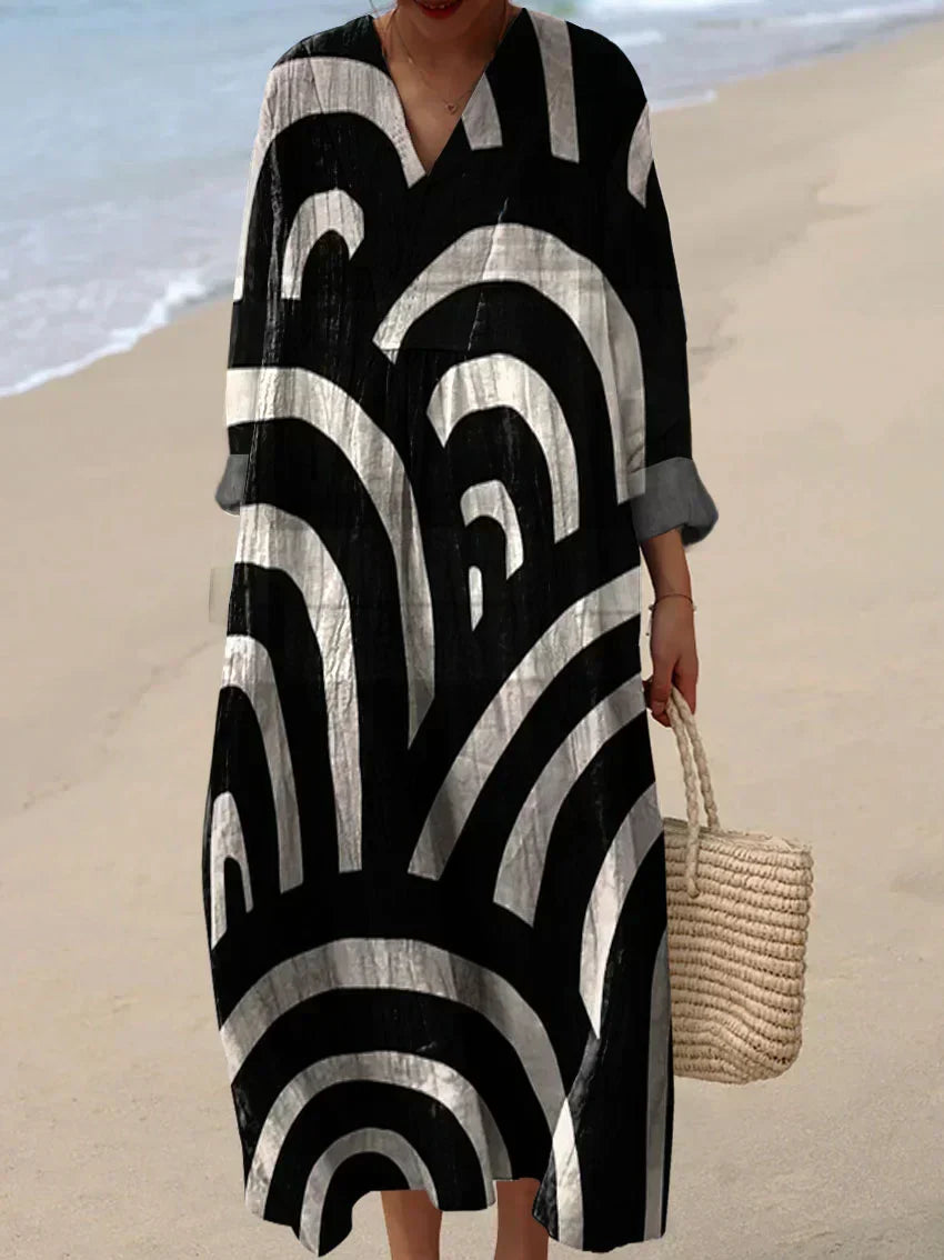 ELARA™ | KUNST-GEÏNSPIREERDE JURK