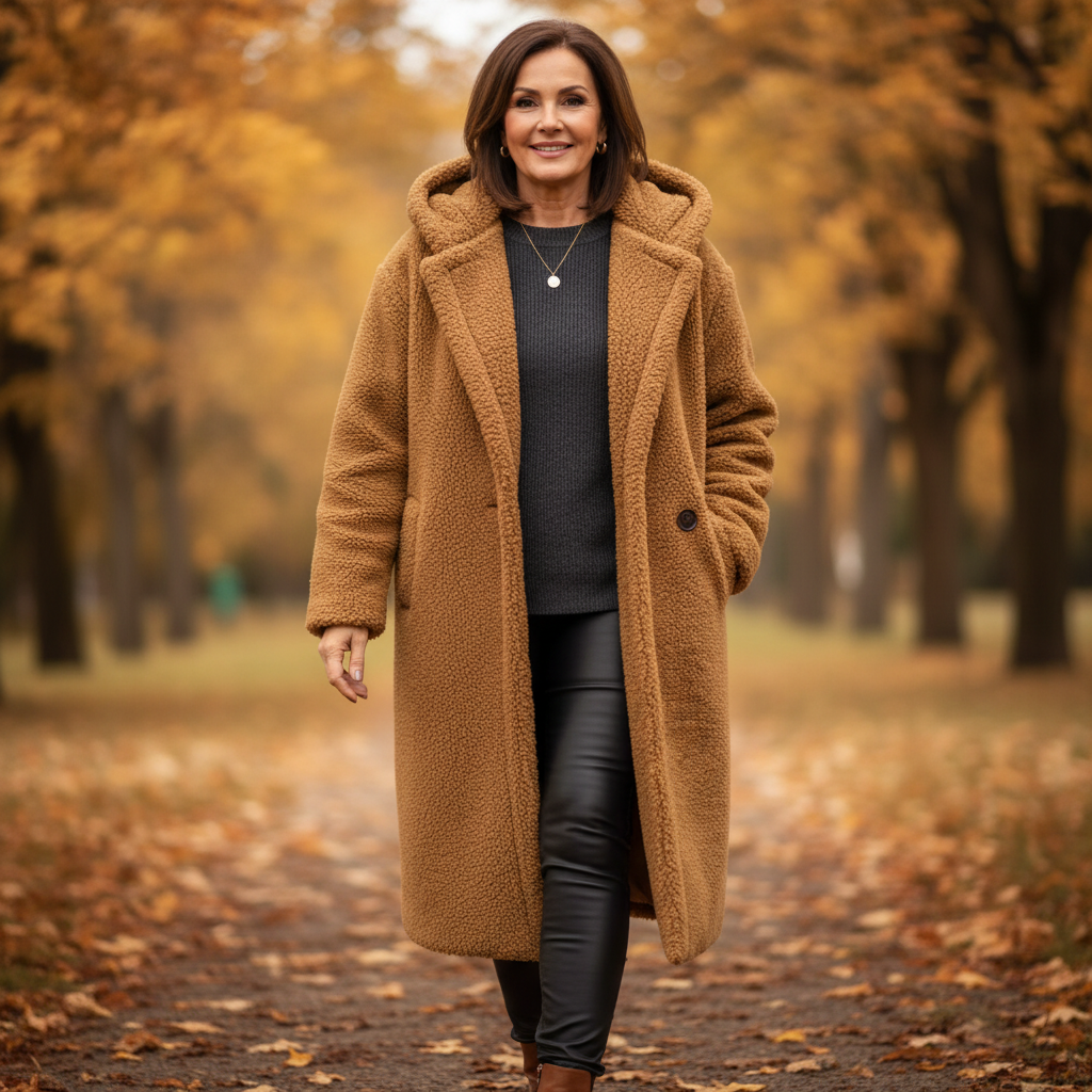 Ella - Warm Woolen Coat
