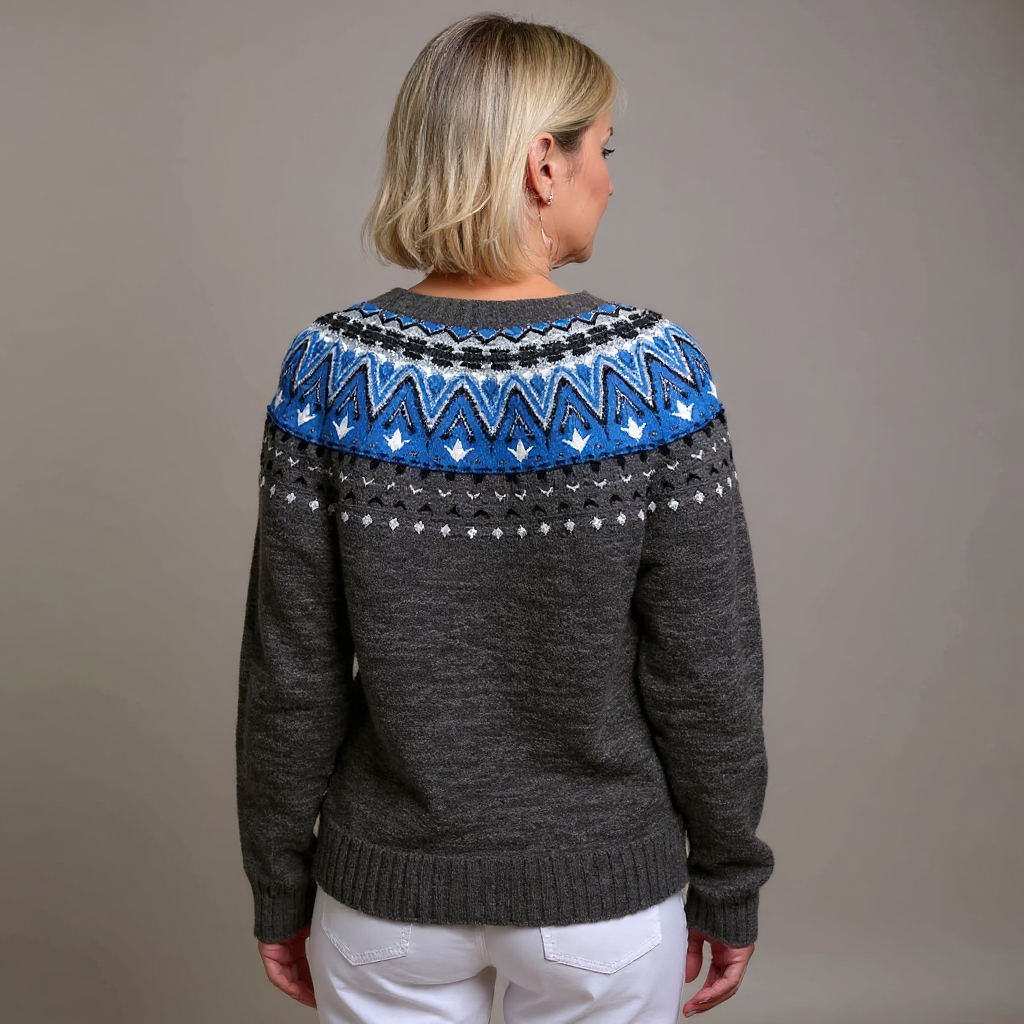 Lois & Tom's  - Retro Icelandic Wool Cardigan
