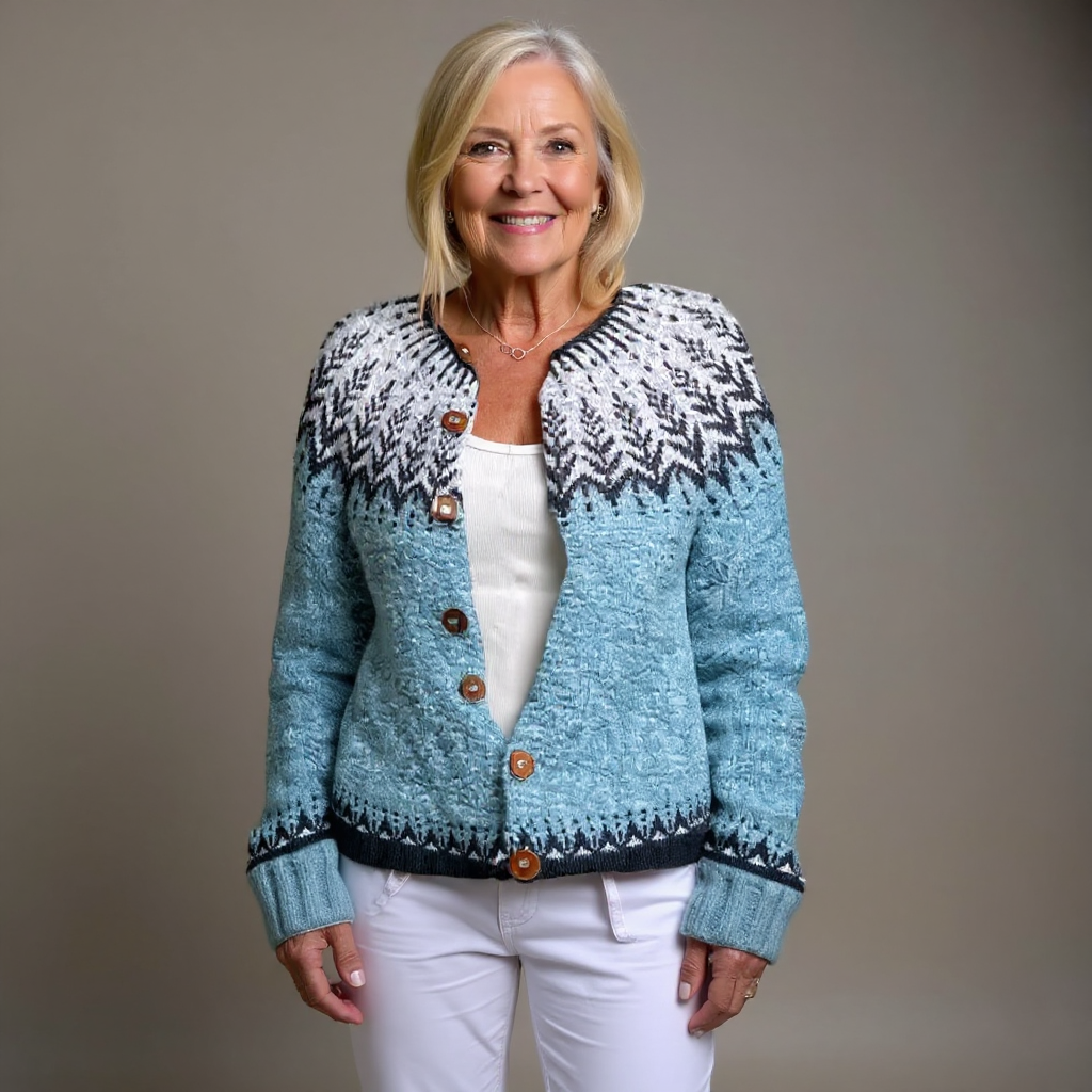 Lois & Tom's - Retro Icelandic Wool Cardigan