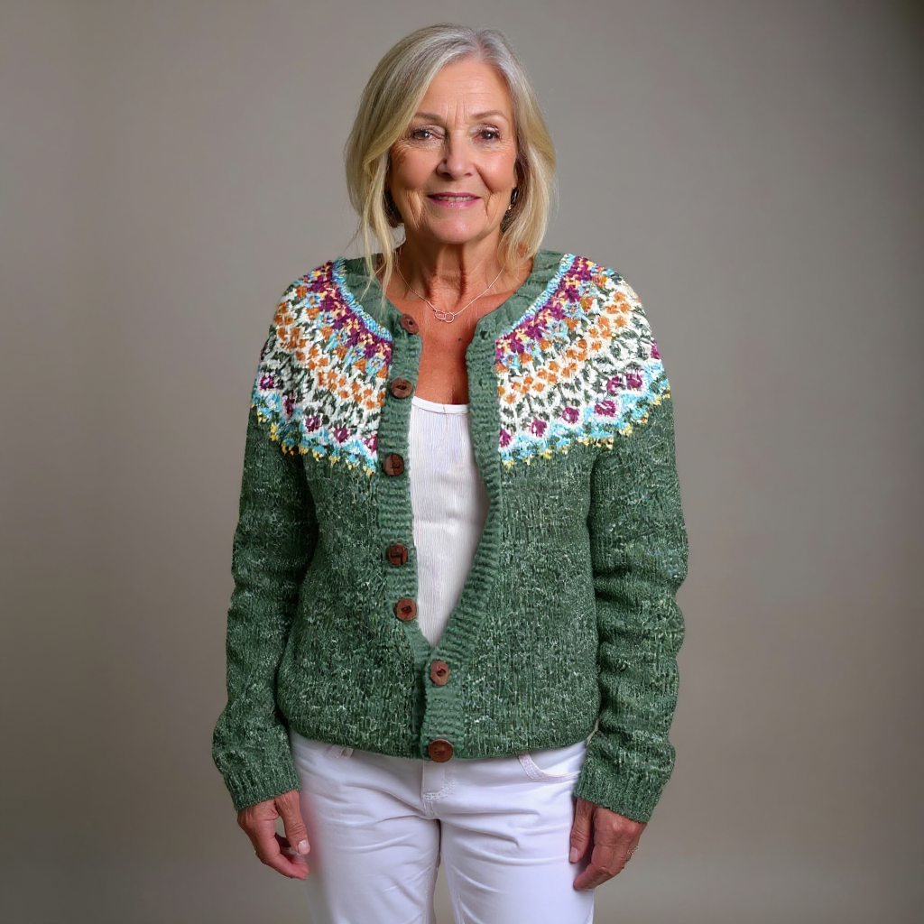 Lois & Tom's  - Classic Icelandic Wool Vintage Cardigan