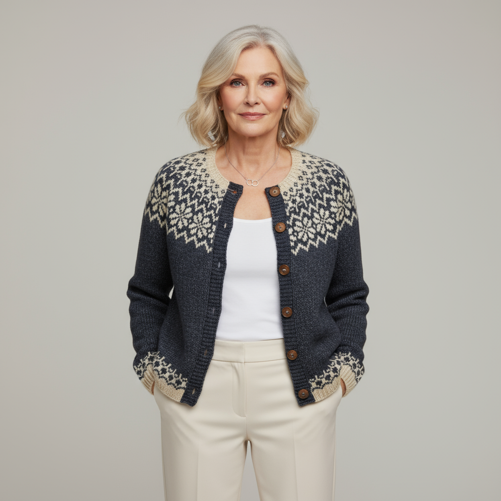 Lois & Tom's - Classic Vintage Wool Knit Cardigan