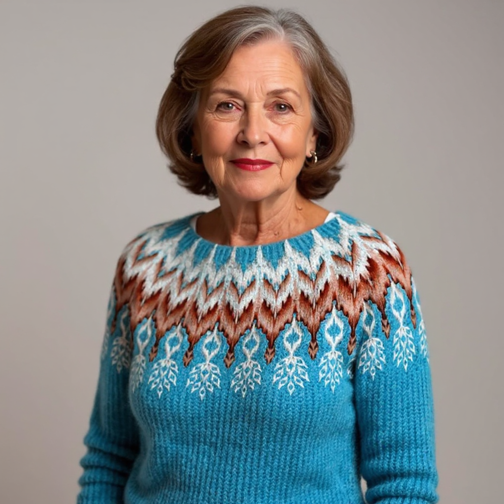 Lois & Tom's - Classic Icelandic Wool Knit Sweater