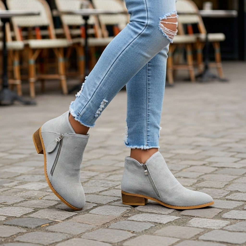 Maelle - Suede Ankle Boots