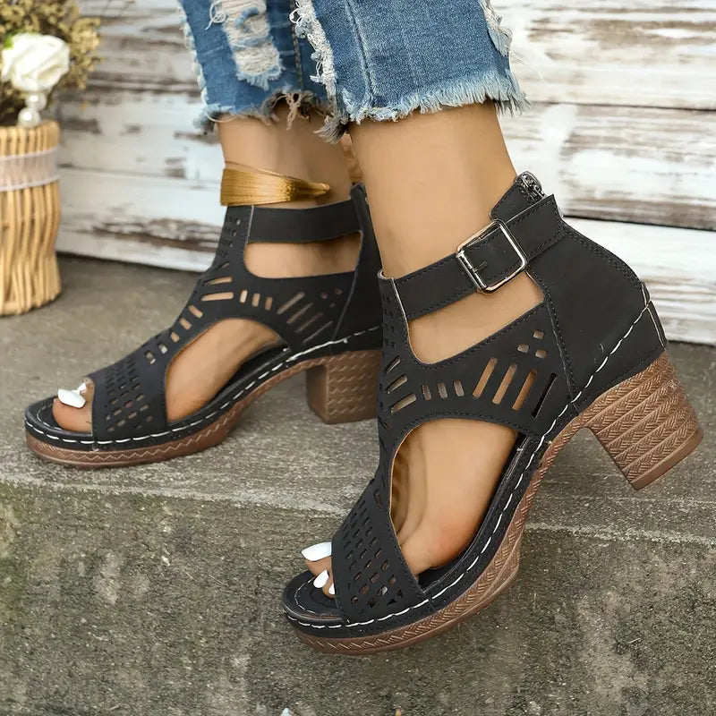 ELIANA | Elegante Orthopedische Sandalen met Stabiliteit en Ademend Comfort voor Zomerse Dagen