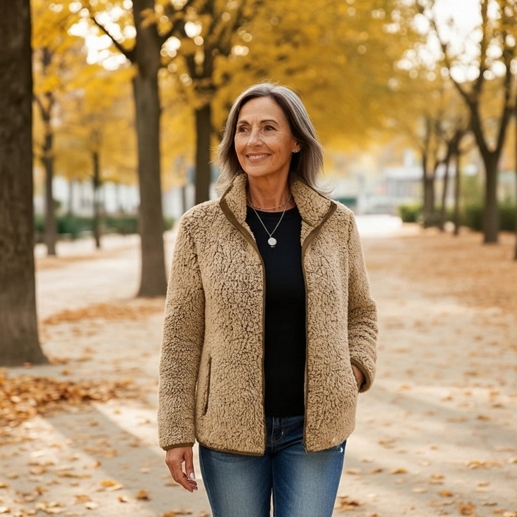 Tes – Fleece-Lined Jacket