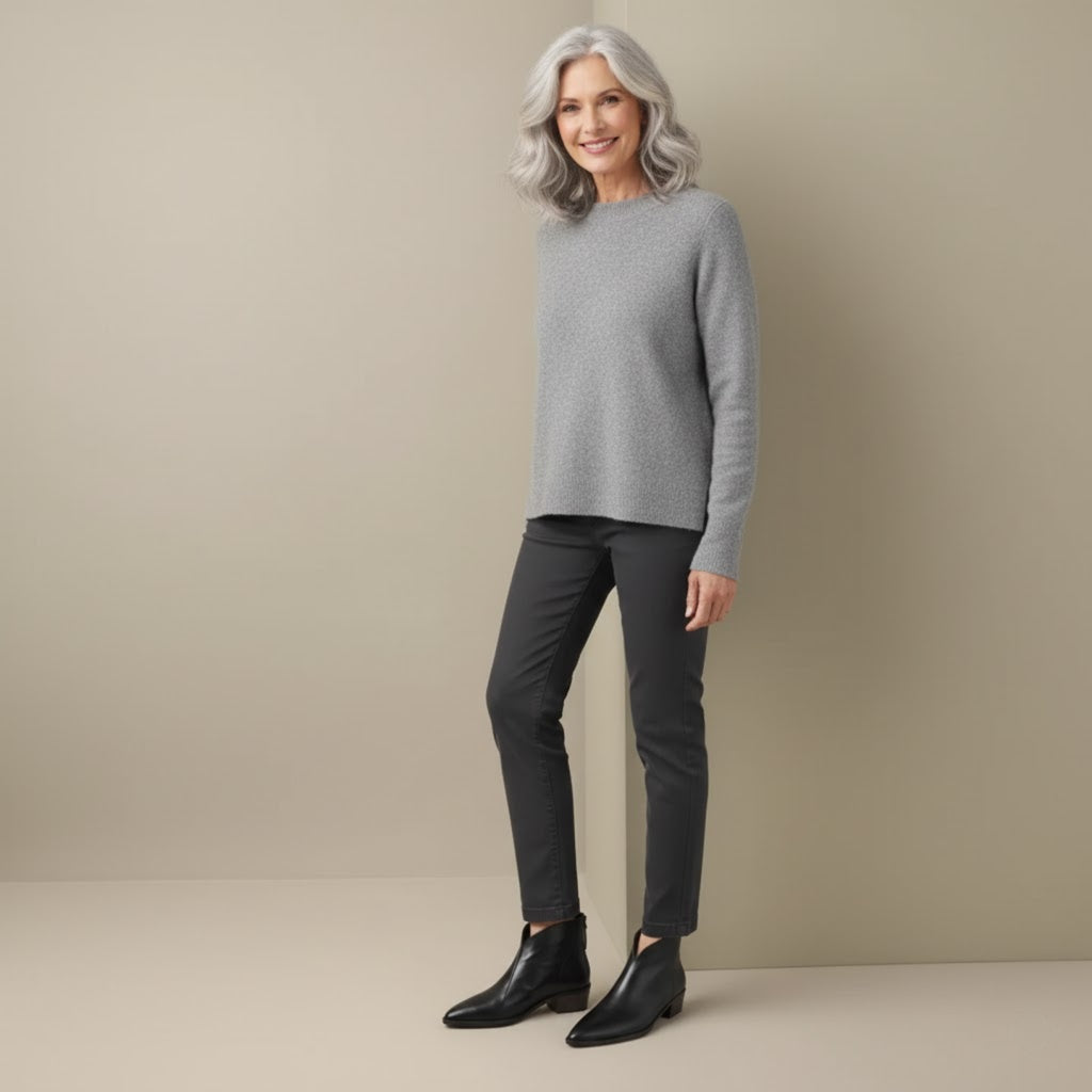 Bella - Luxury Ankle Boots with Low Heel